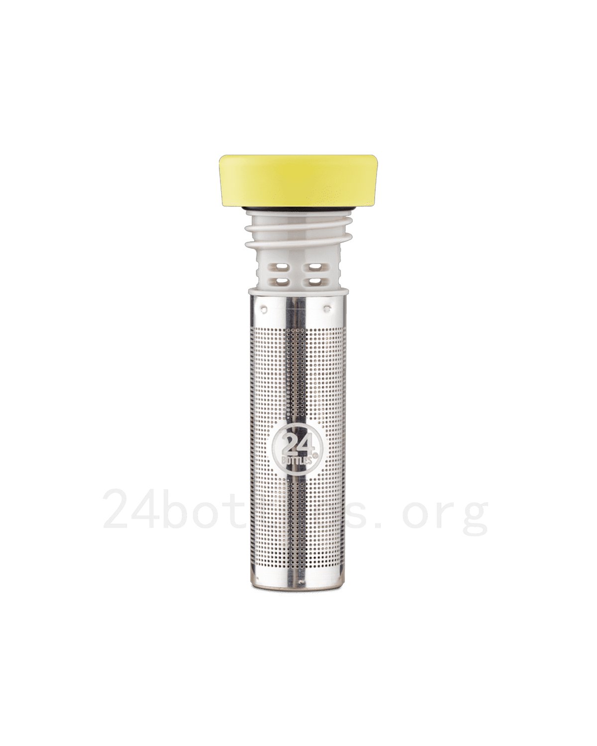 Bottle Infuser Lid - Light Yellow bottiglia acciaio