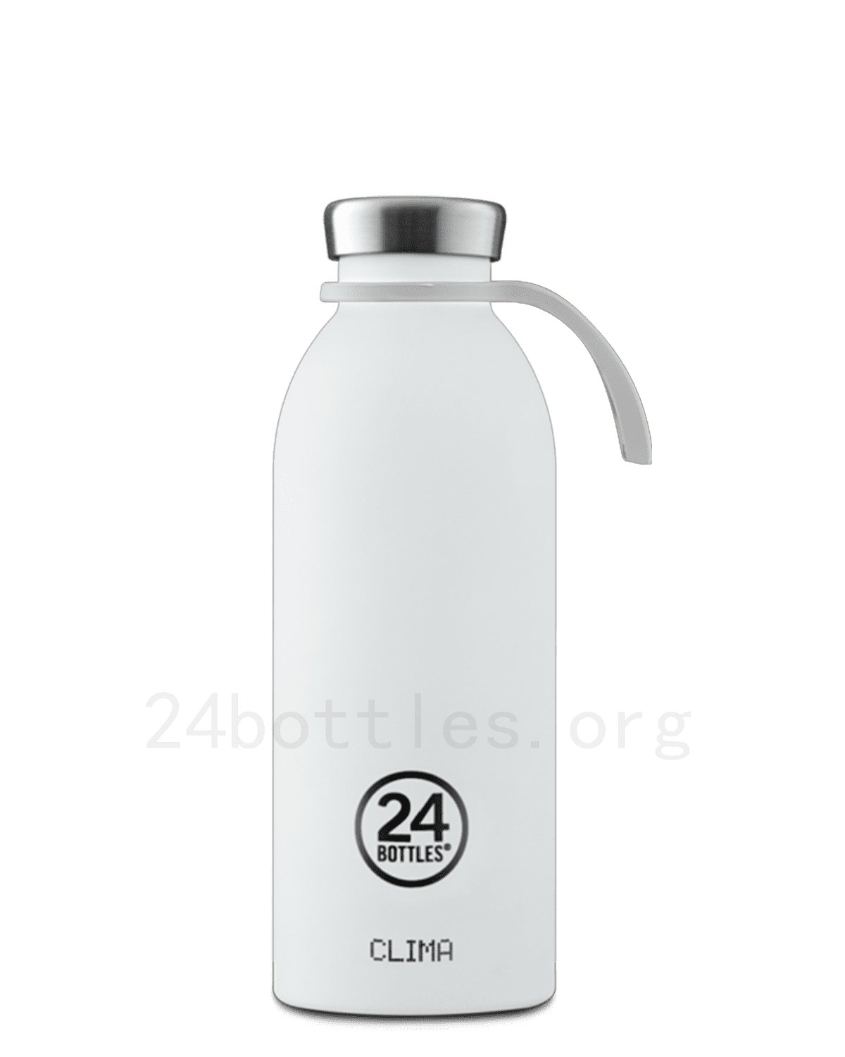 24 bottles clima Bottle Tie - Light Grey borraccia termica acciaio inox