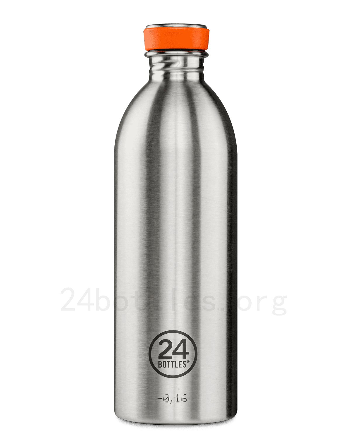 24 bottles roma Brushed Steel - 1000 ml